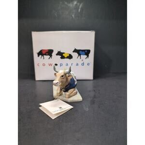 Cow Parade MooShoe Cow Figurine,‎ Westland Giftware, #9125, Box & Tag